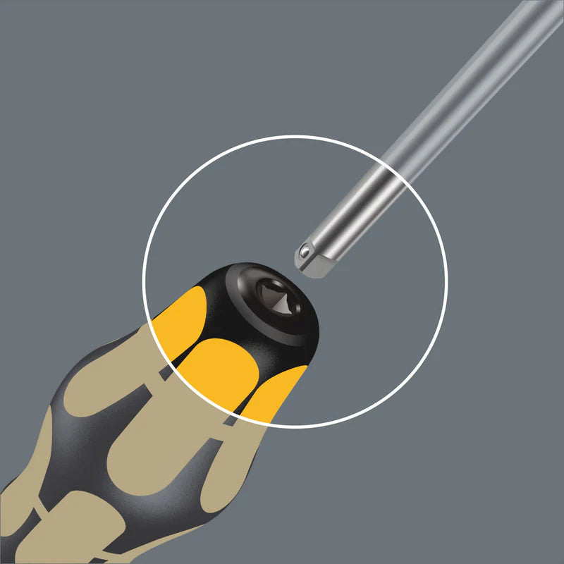 Wera 932/918/6 Screwdriver set Kraftform Wera: Chiseldriver and rack