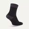 Sealskinz Wretham Waterproof Warm Weather Ankle Length Sock Black/Grey