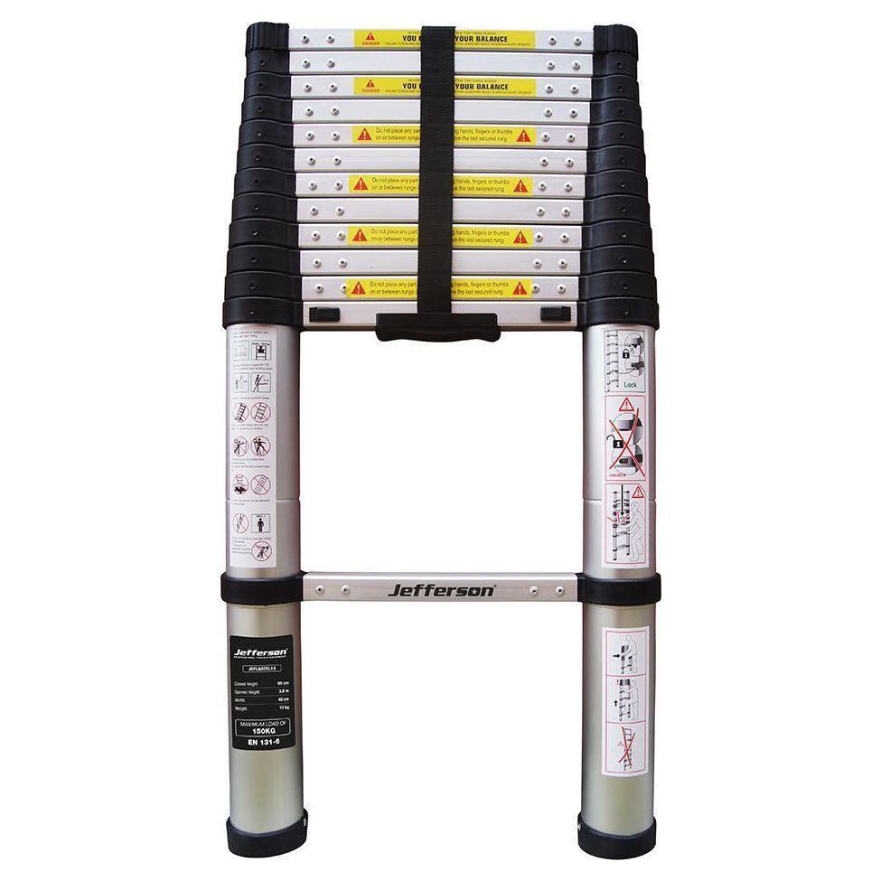 Jefferson Telescopic Ladder 13 Step 3.8M