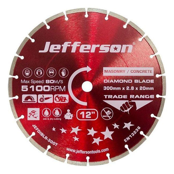 Jefferson Diamond Disc 300X20mm