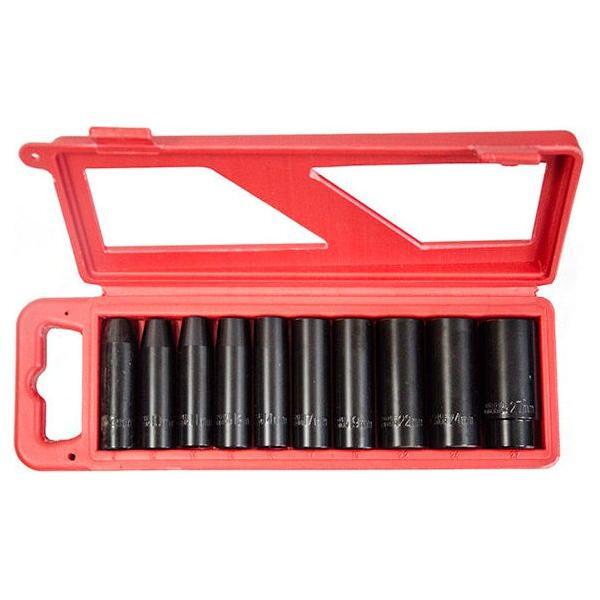 Jefferson Socket Set - 12D Impact 10PC Deep