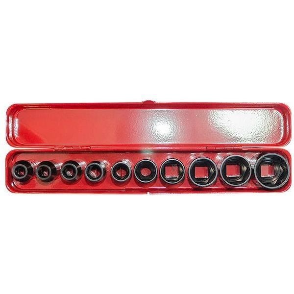 Jefferson Socket Set - 12D Impact 10PC