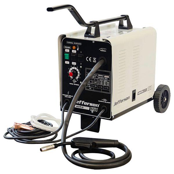 Jefferson Mig Welder - Gasless 150A 220V