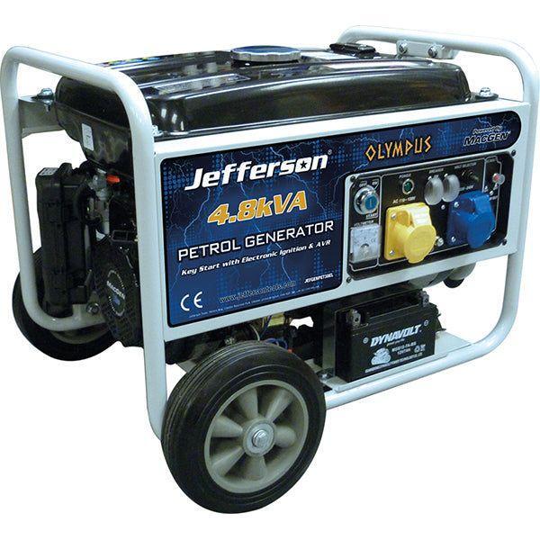 Jefferson Generator - 4.8Kva 9Hp Petrol - Electric Sta