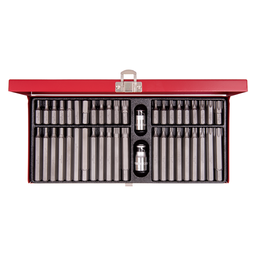 King Tony Bit Set-12D 44PC Allen/Torx /Spline