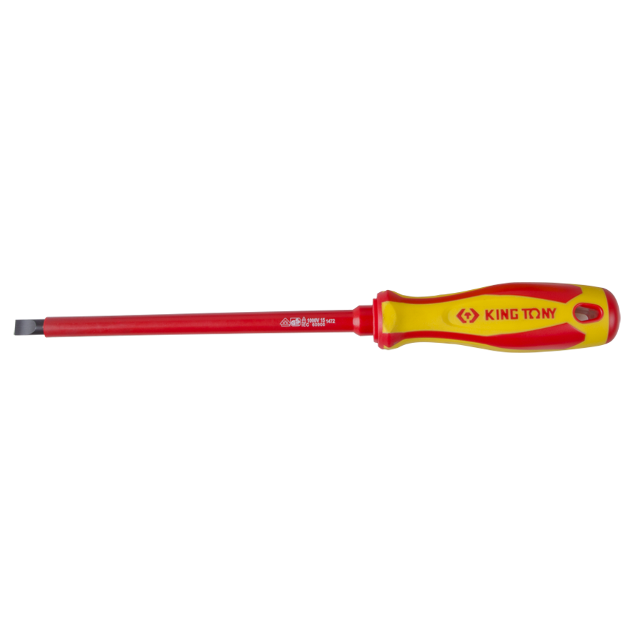 King Tony Screwdriver-Vde Flat 0.8X4X100