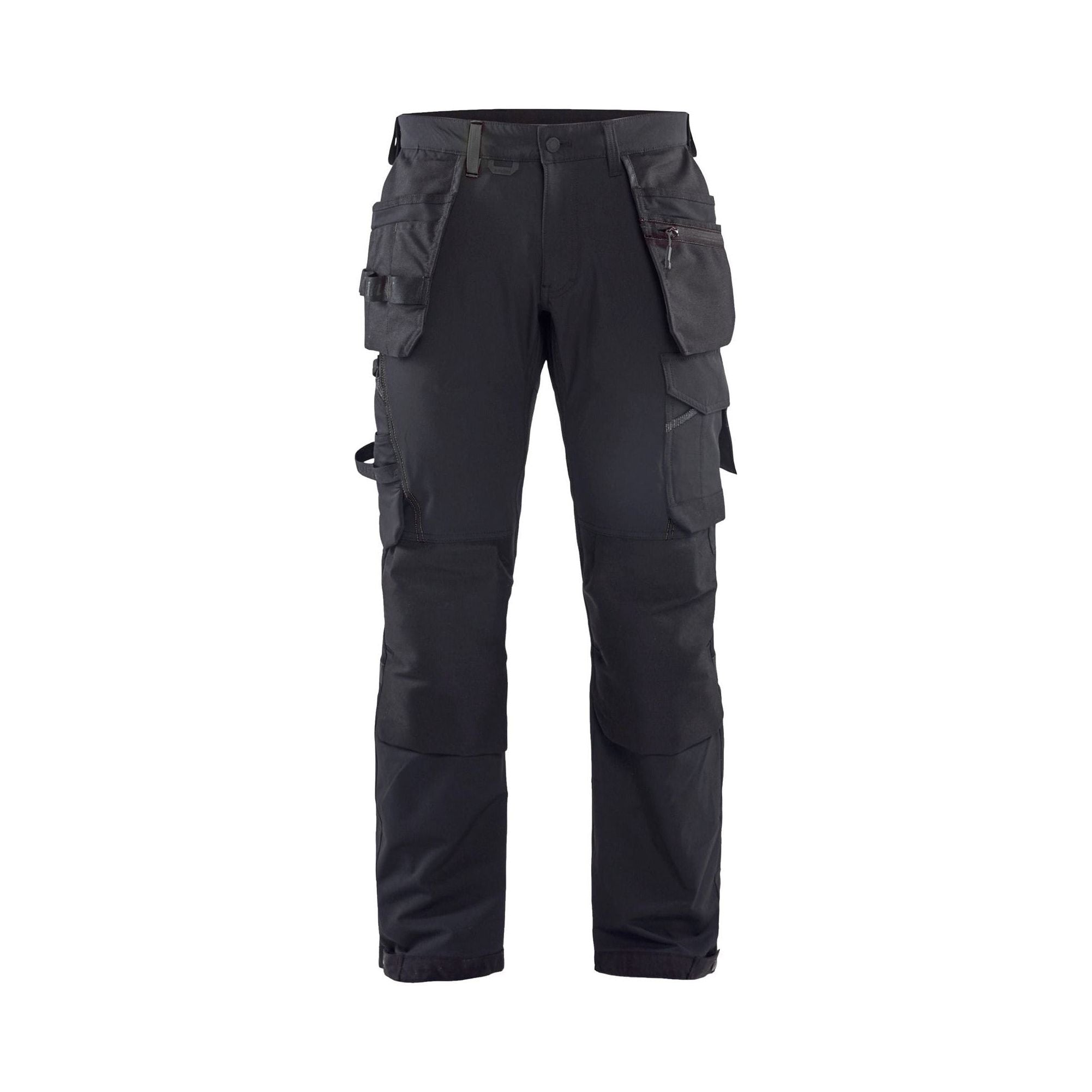 Blaklader 1522 Craftsman Trousers 4-Way Stretch Black/Grey
