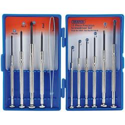 Draper Jewellers Screwdriver Set 11PC