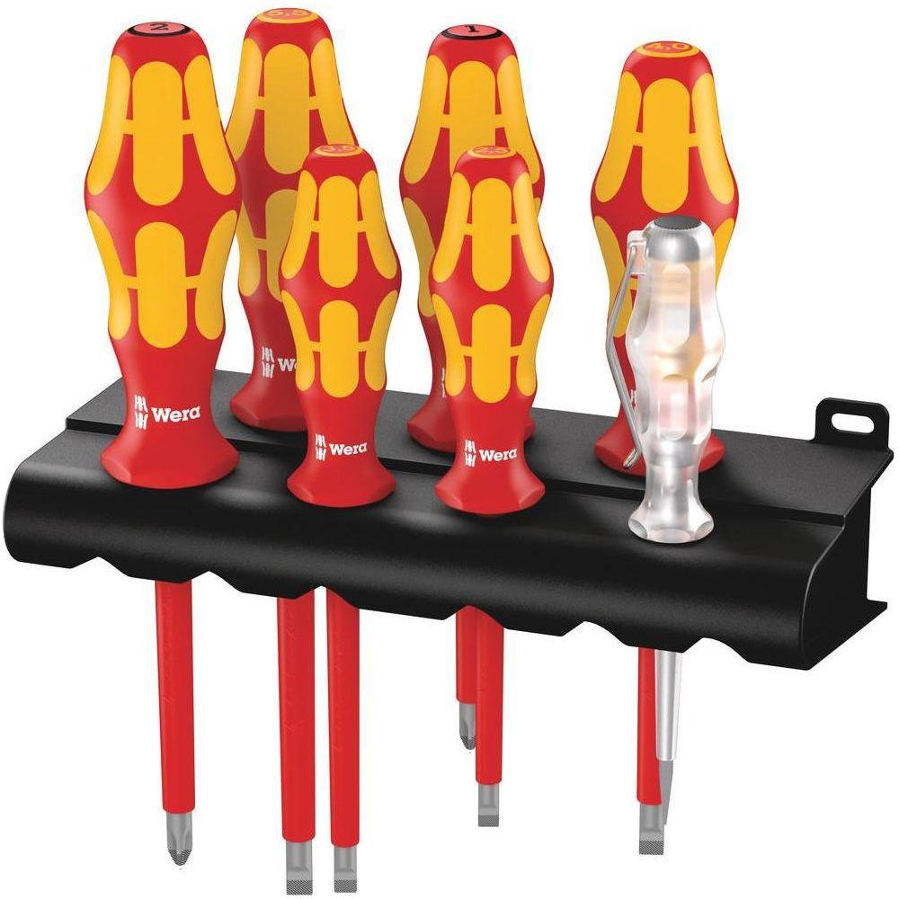 Wera 160 i/165 i/7 Rack screwdriver set | TedJohnsons.com