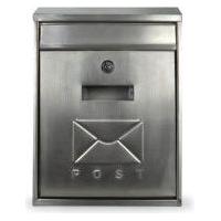 Manor Contemporary Post Box Stainless Steel