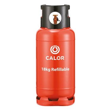 Calor Propane Gas Refill 18kg Forklift Red Cylinder