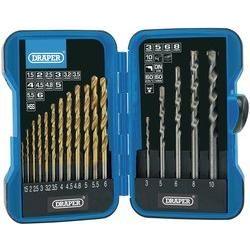 Metric Combination HSS and Masonry Drill Bit Set (17 Piece)