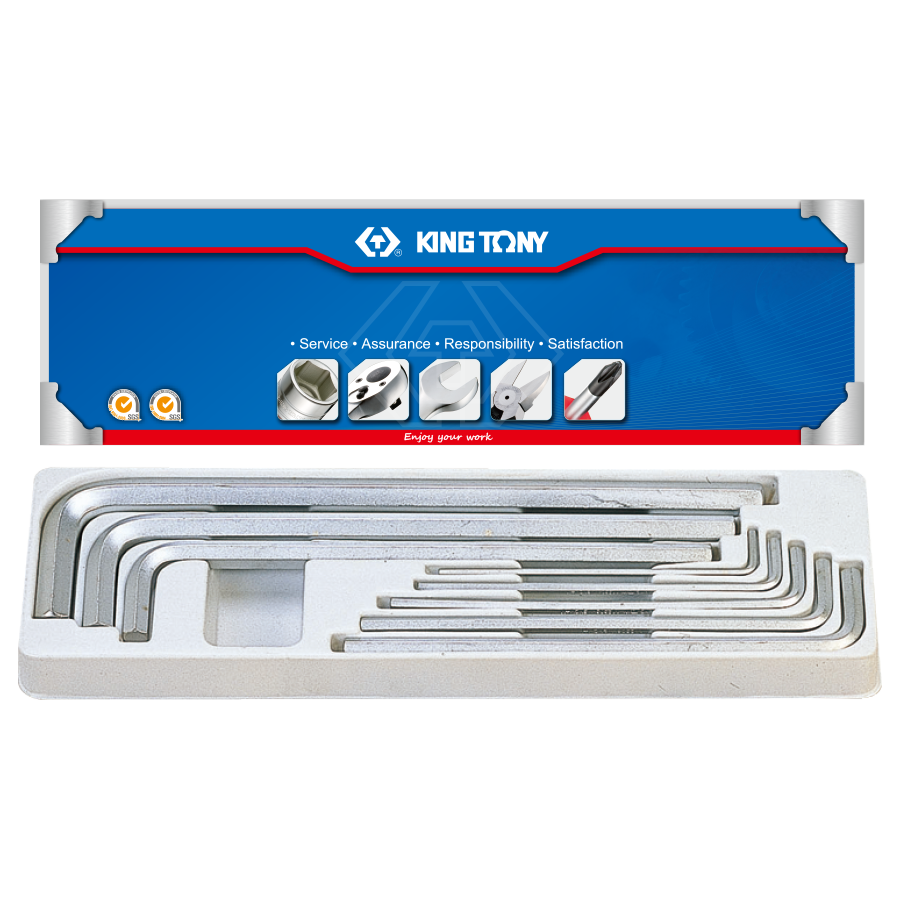 King Tony Allen Key Set-XL 1/8-9/16