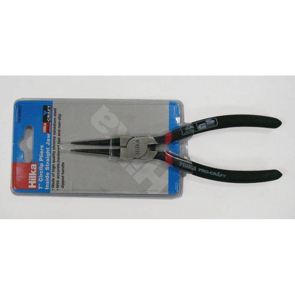 Hilka Circlip Plier - Internal Straight 7In