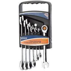 Draper Ratchet Spanner Combination Set 7PC