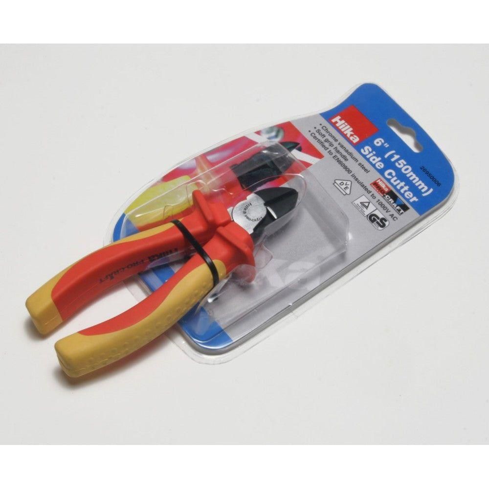 Hilka Side Cutter Snips - 150mm VDE