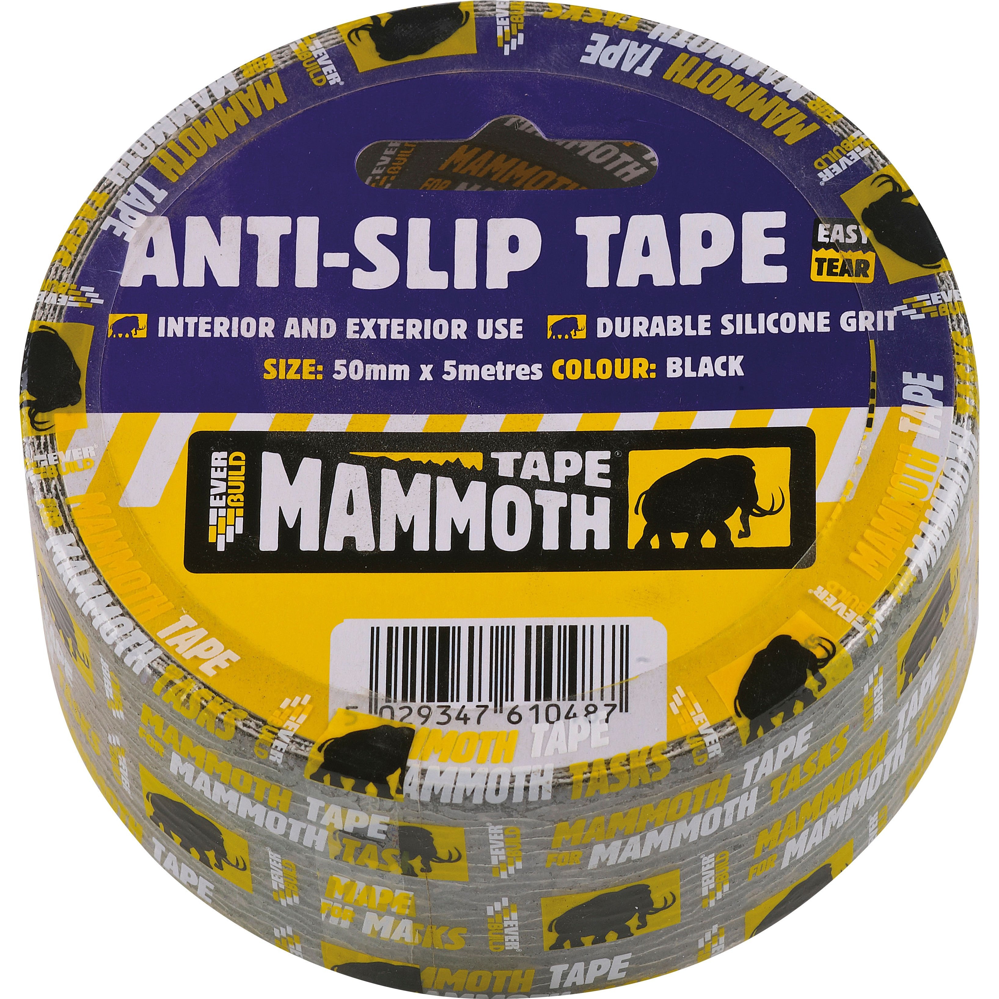Grip Tape Black Anti Slip 50mmx10M