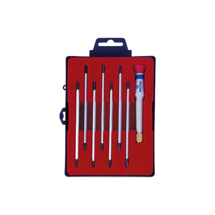 King Tony Screwdriver Set-Preciion D/E 7PC