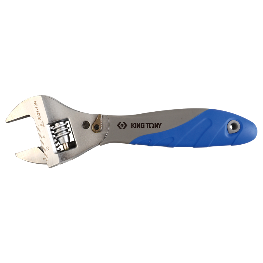 King Tony 3631-10R Adj Wrench- 250mm Ratchet