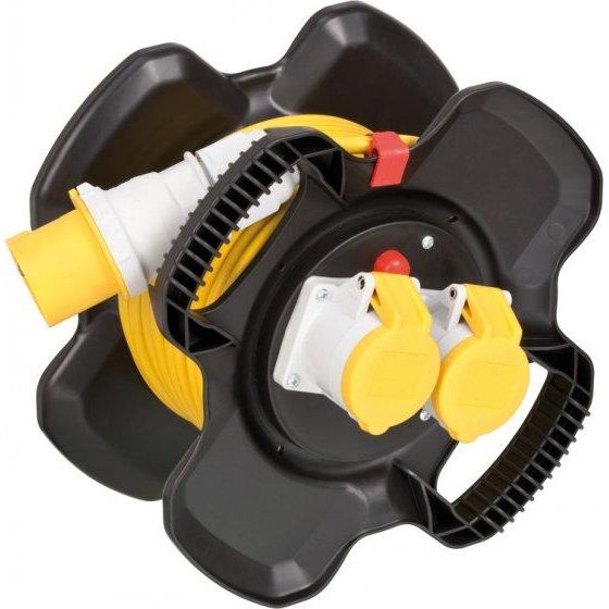 Brennenstuhl 14M Ext 1.5 110V Rubber Compact Cable Reel