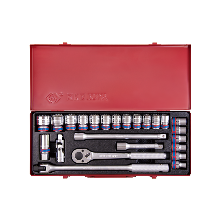 King Tony 4032MR Socket Set 1/2" Drive - 24 Piece | 6-32mm