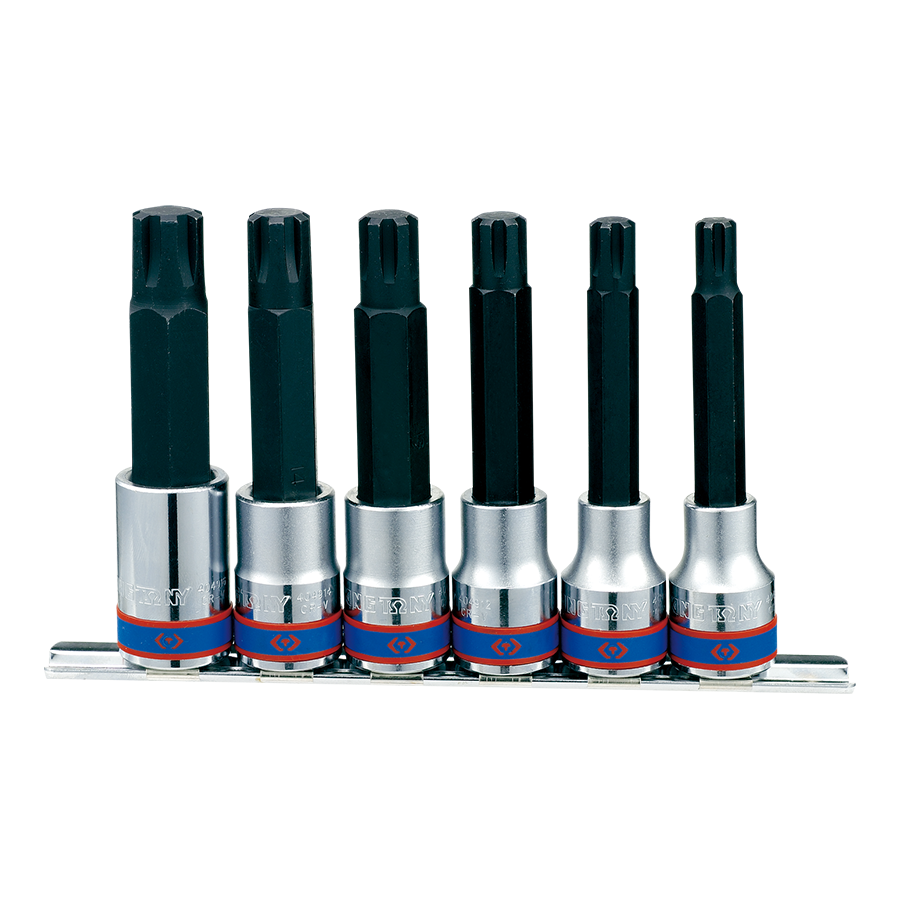 King Tony Socket Set-12D Ribe 6PC