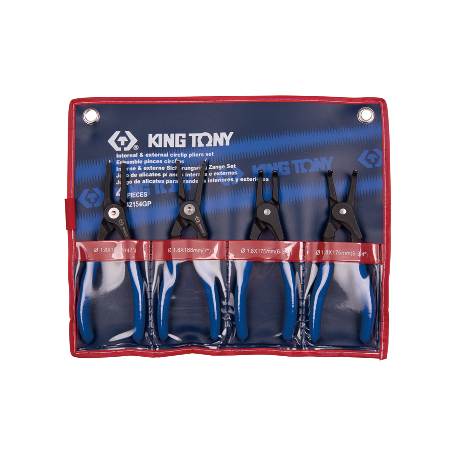 King Tony Circlip Plier Set -4PC