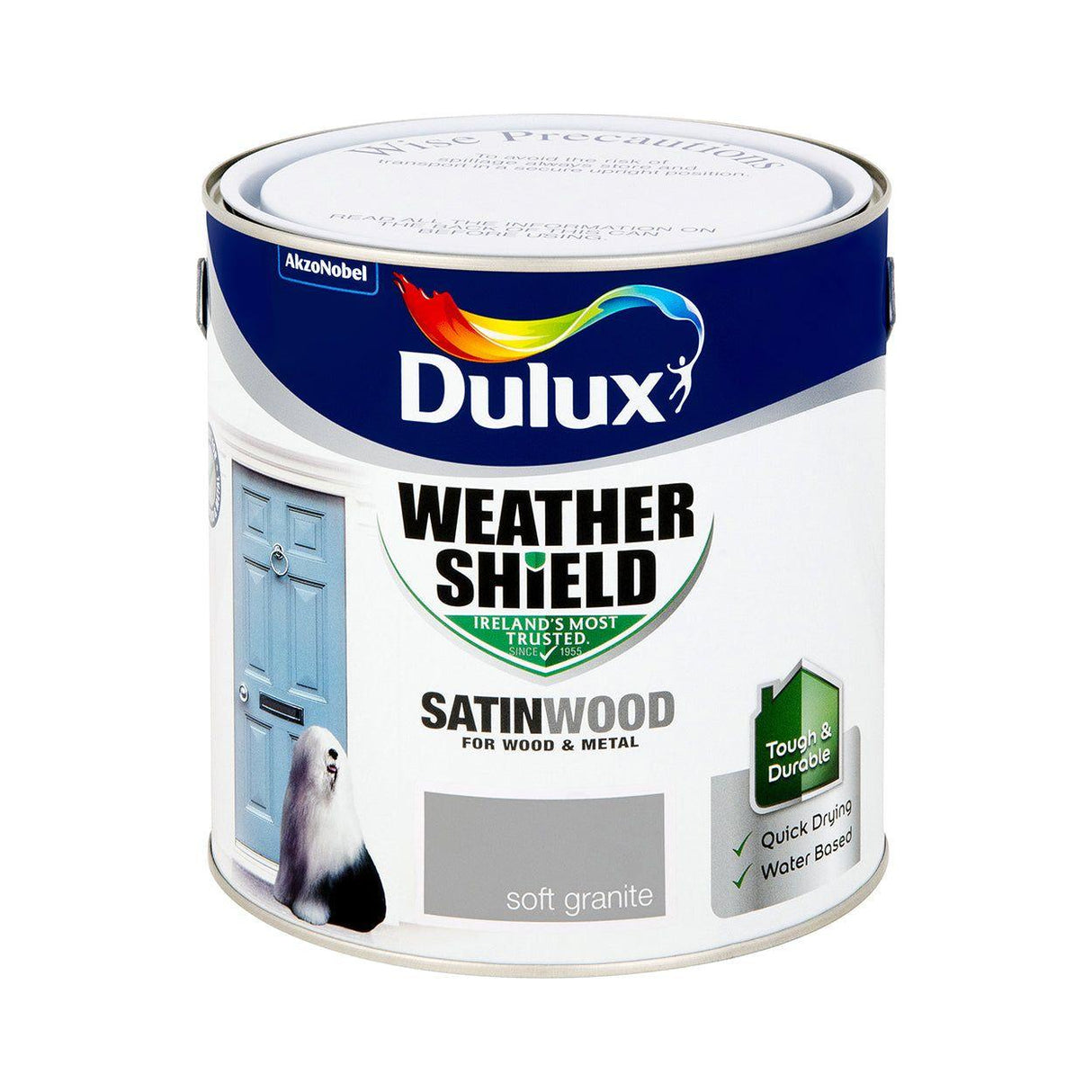 Dulux Exterior Satinwood Soft Granite 2.5L