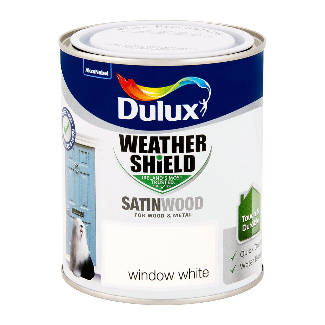 Dulux Exterior Satinwood Window White  750ml
