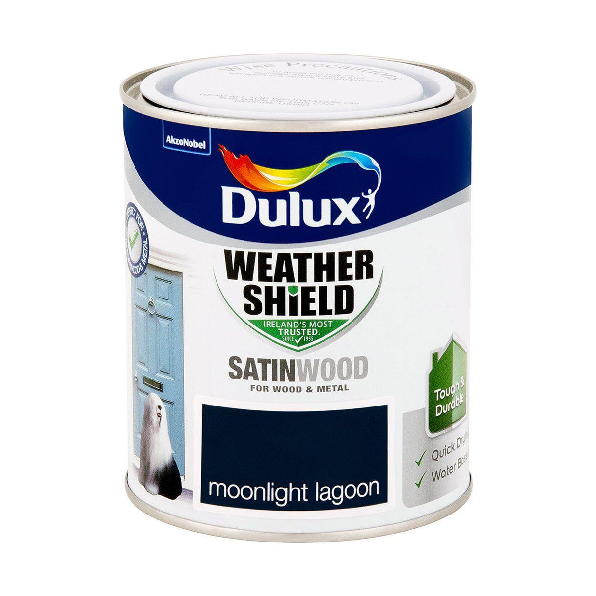 Dulux Exterior Satinwood Moonlight Lagoon 750ml