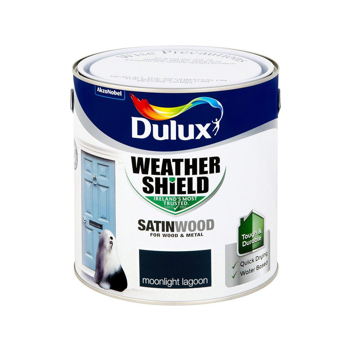 Dulux Exterior Satinwood Moonlight Lagoon 2.5L