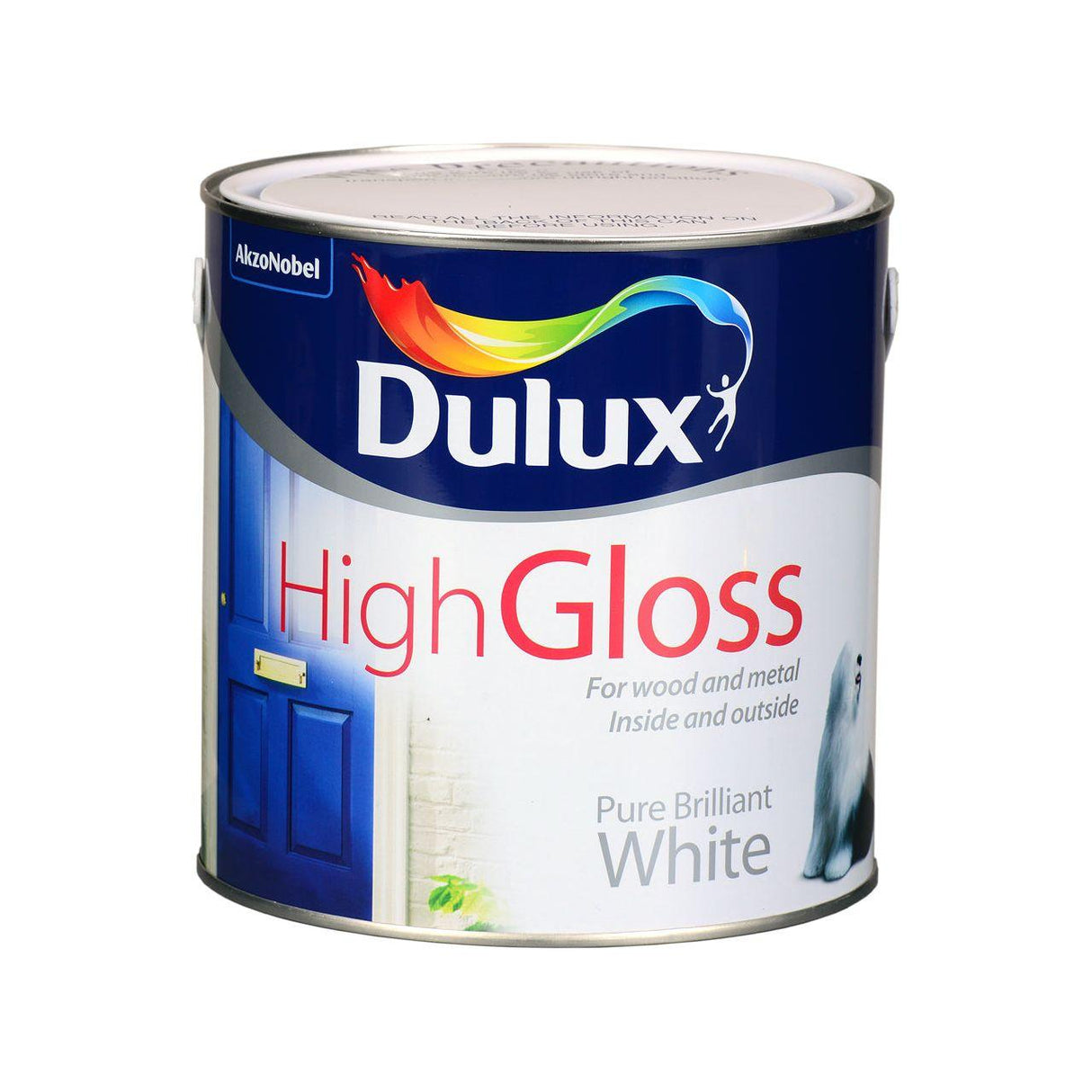 Dulux High Gloss Brilliant White 2.5L