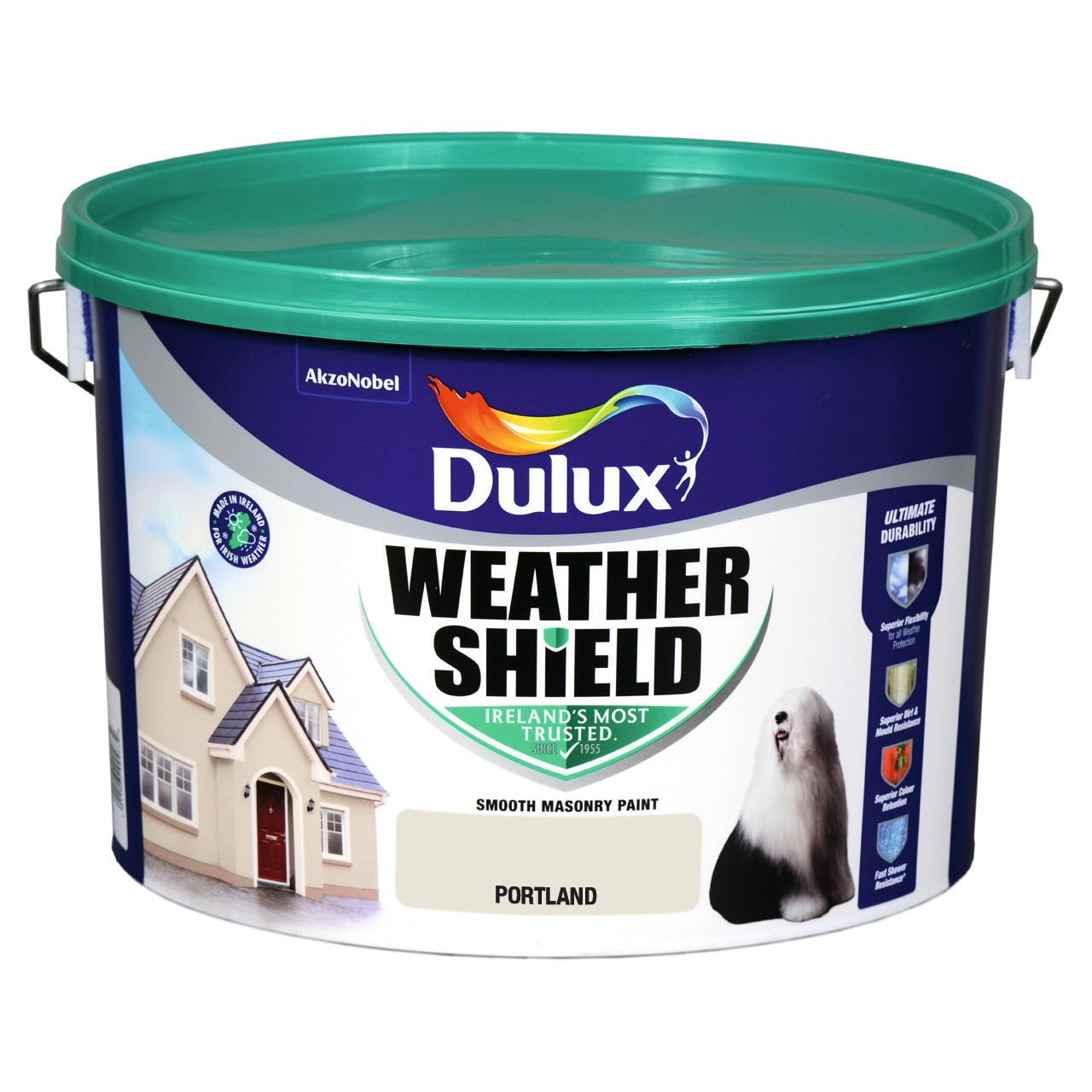 Dulux Weathershield Exterior Paint 10L Colours - 2 for €150