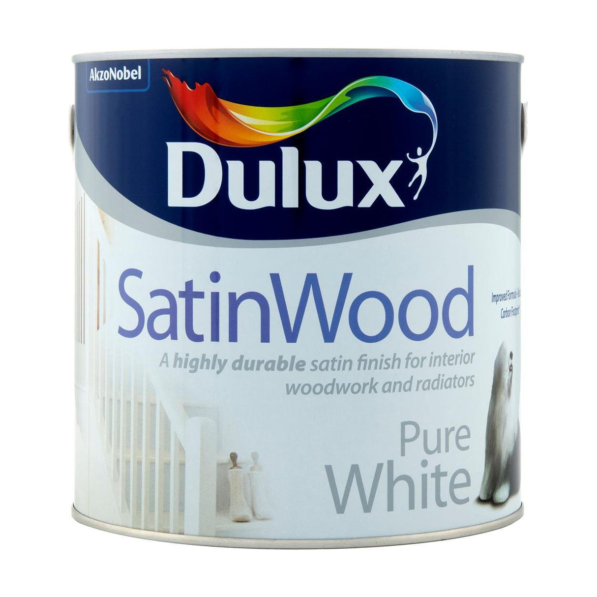 Dulux Satinwood Brilliant White 2.5L