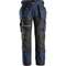 Snickers 6214 Canvas+ Work Trousers with Holster Pockets Navy/Black