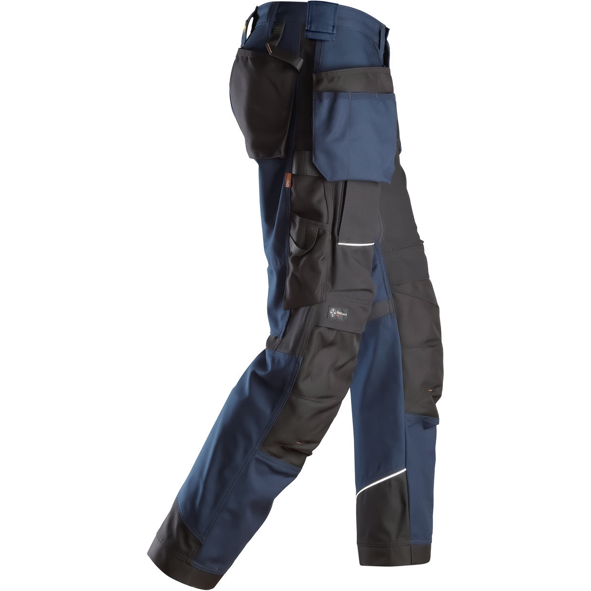 Snickers 6214 Canvas+ Work Trousers with Holster Pockets Navy/Black