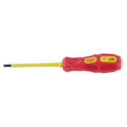 Draper Screwdriver - Flat 4X100mm VDE