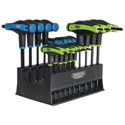 Draper T - Handle Hex Key Set - 20PC Blue