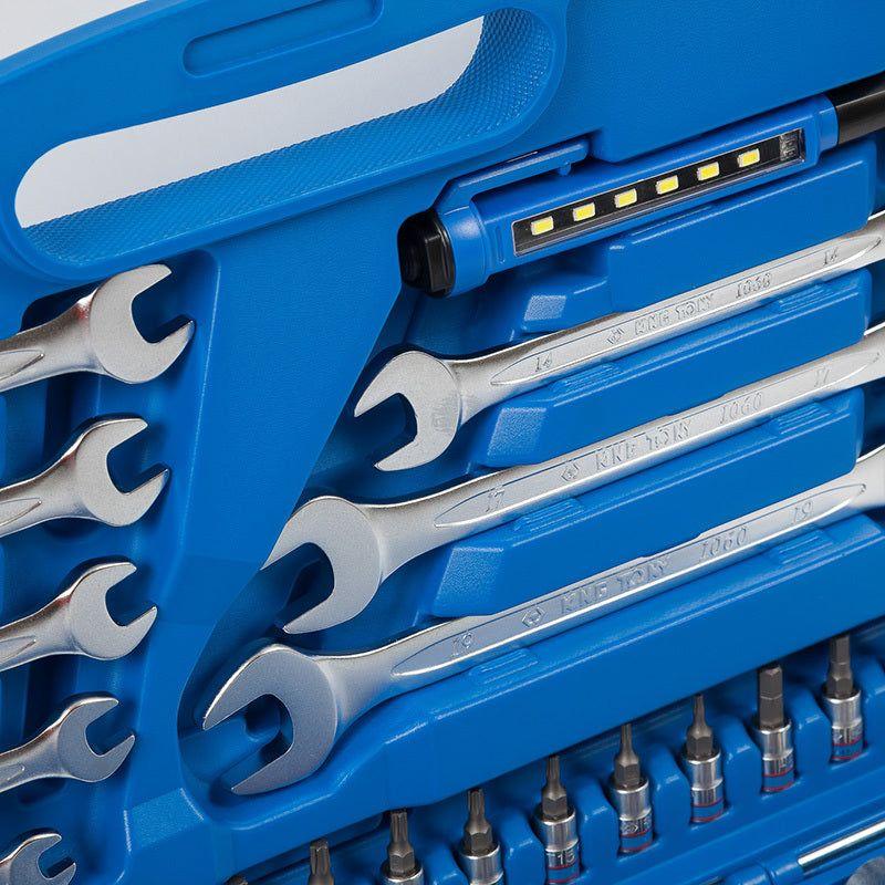King Tony 7582MR Socket & Spanner Set 1/4D 1/2D 83pc
