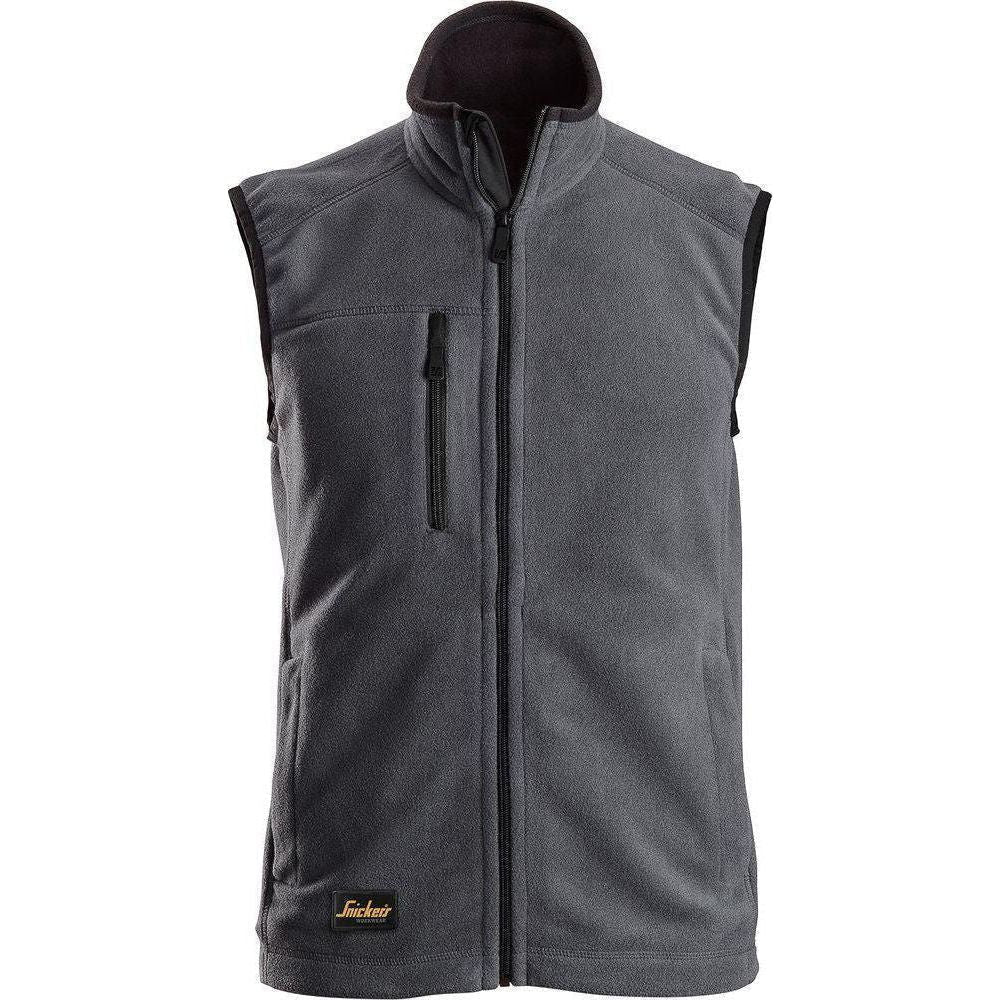 Snickers 8024 Polartec Fleece Vest Grey