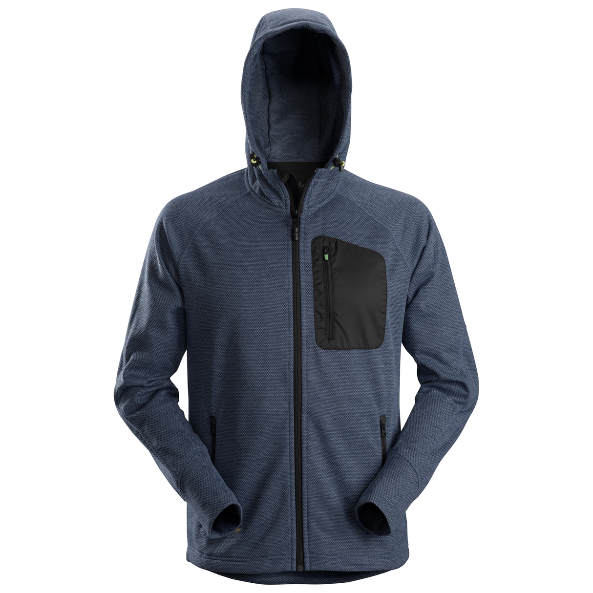 Snickers 8041 FlexiWork Fleece Hoodie Navy/Black
