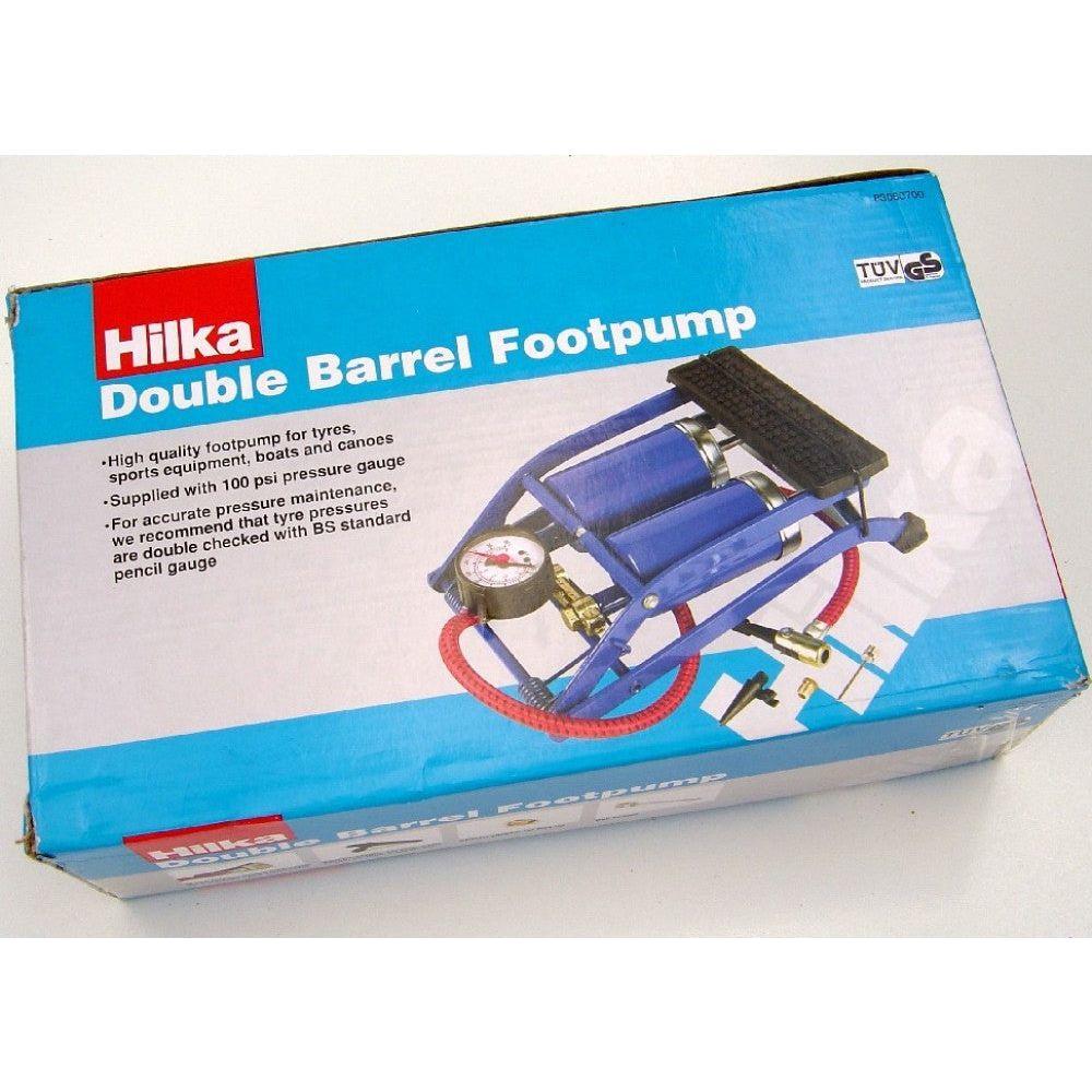 Hilka Foot Pump Twin