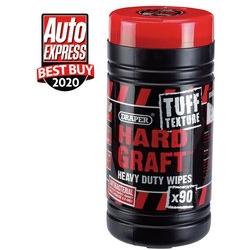 Draper Tuff Texture Hard Graft Wipes 90PC