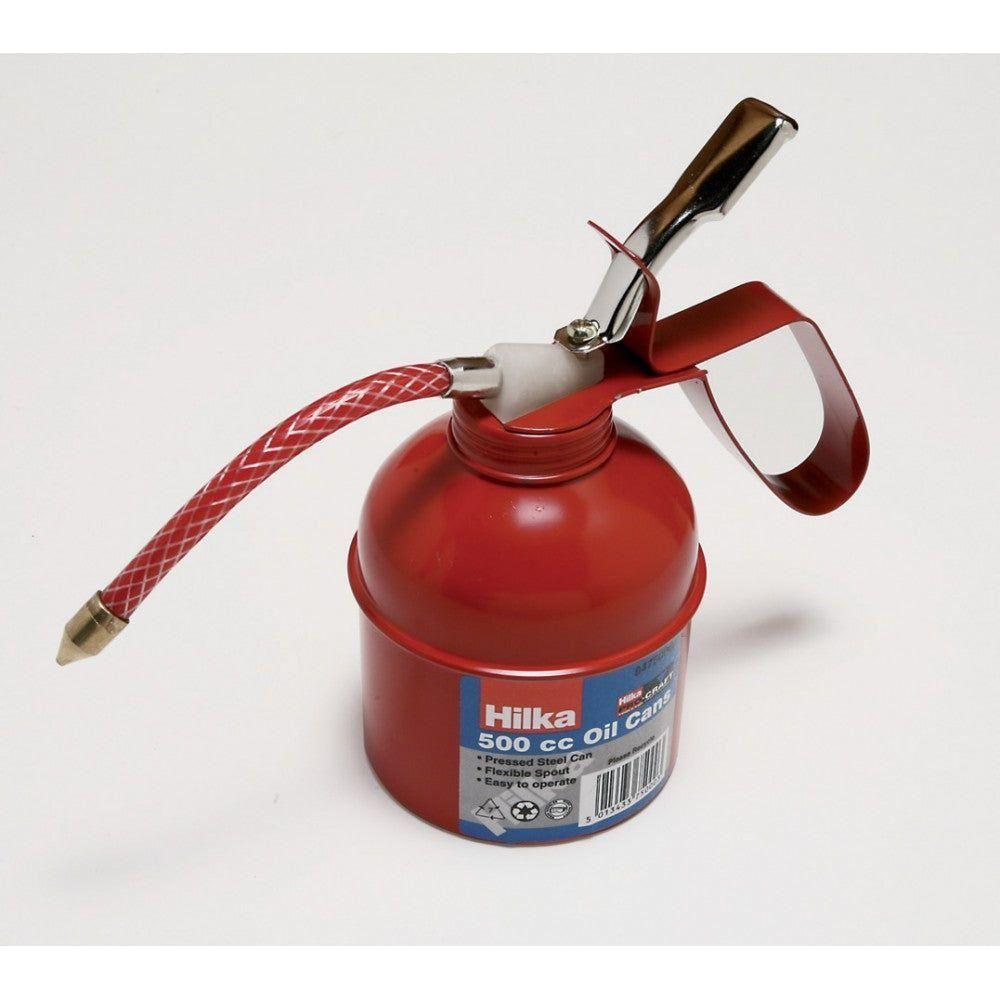 Hilka Force Feed Oil Can - 500ml