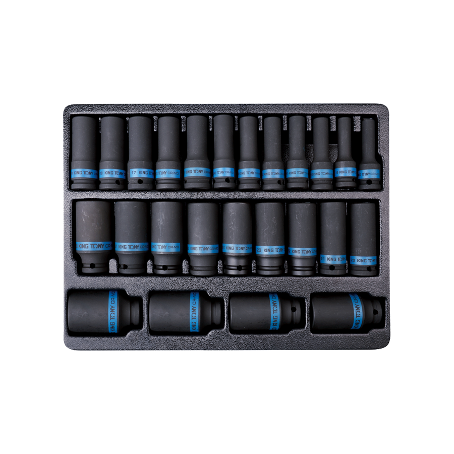 King Tony Socket Set-12D Impact 25PC