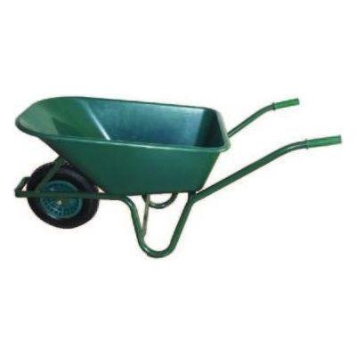 Buildworx Green PVC Wheelbarrow 100L