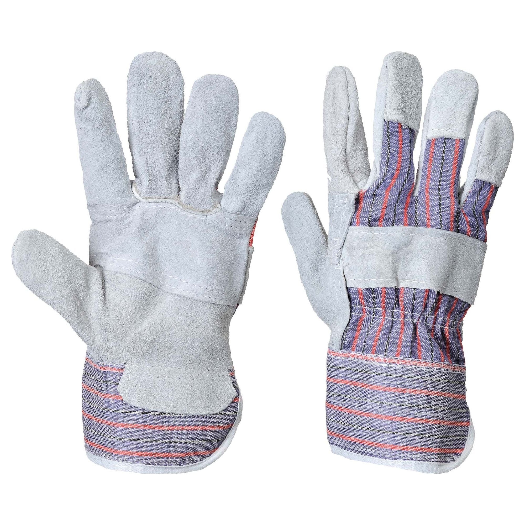 A210 Canadian Rigger Glove Grey Portwest at Ted Johnsons
