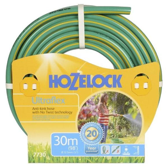 Hozelock Garden Hose 30M Ultra Flex