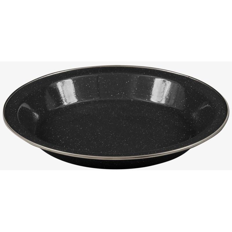 Highlander Deluxe Enamel Plate - Black