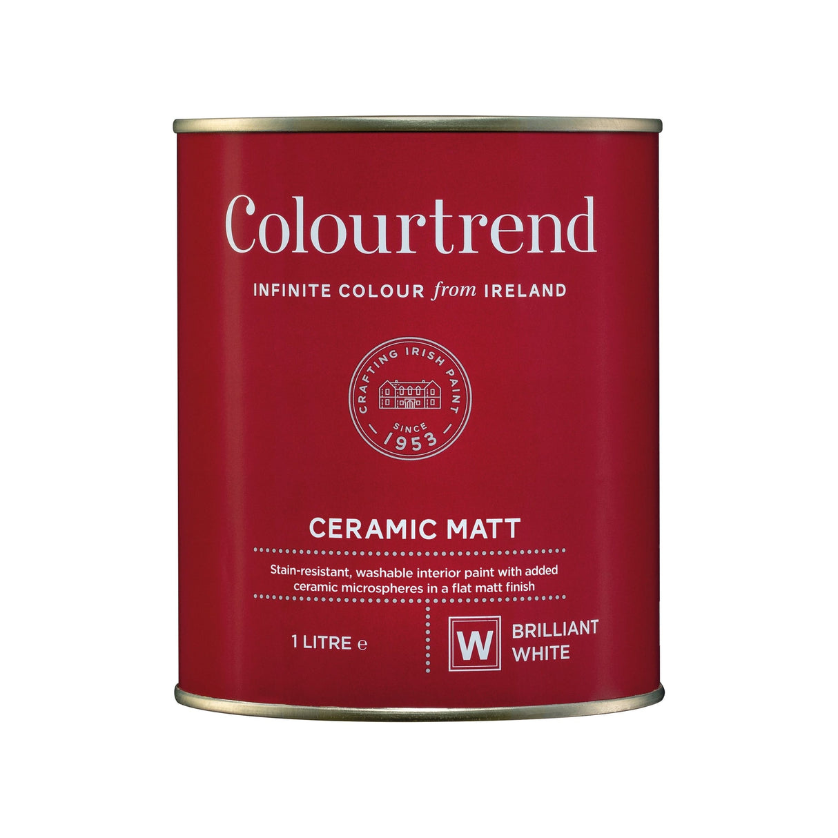 Colourtrend Ceramic Matt Brilliant White